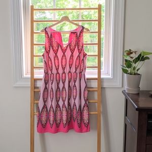 Kaari Blue Floral Summer Dress